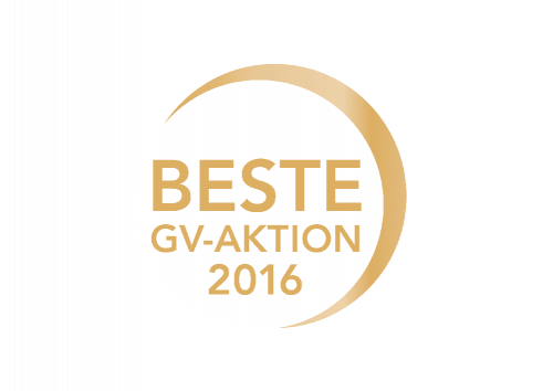 Jonasgold - Super: Wir gratulieren unserem Kunden Aramark zur besten GV-Aktion 2016